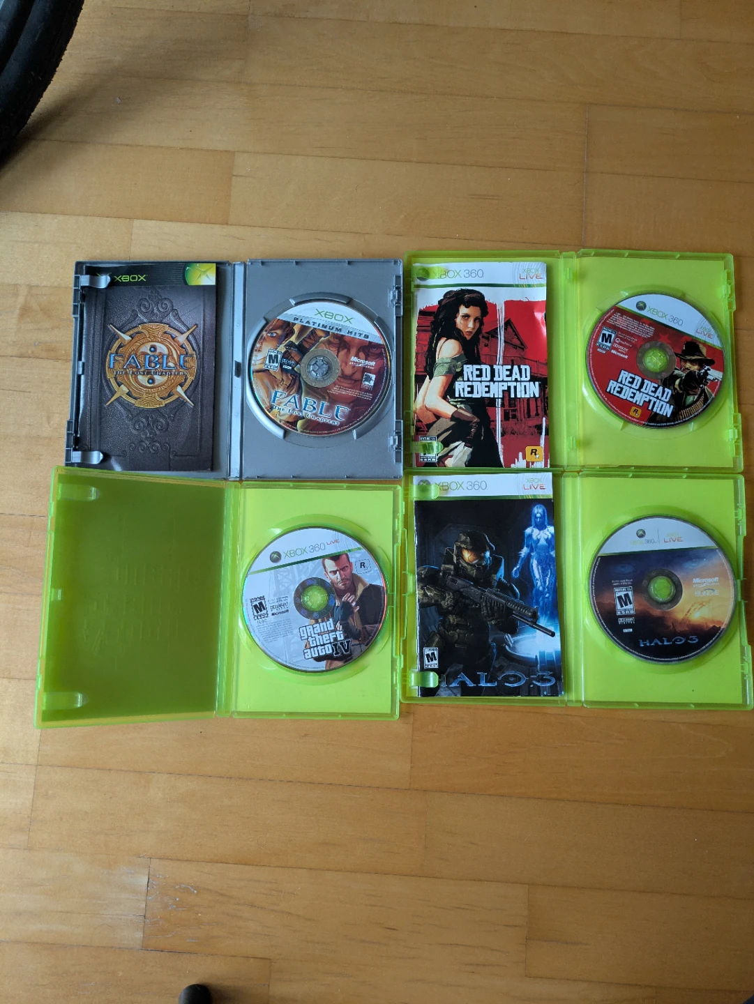 Xbox 360 Games: Fable, Red Dead Redemption, GTA IV, Halo 3 - photo 2