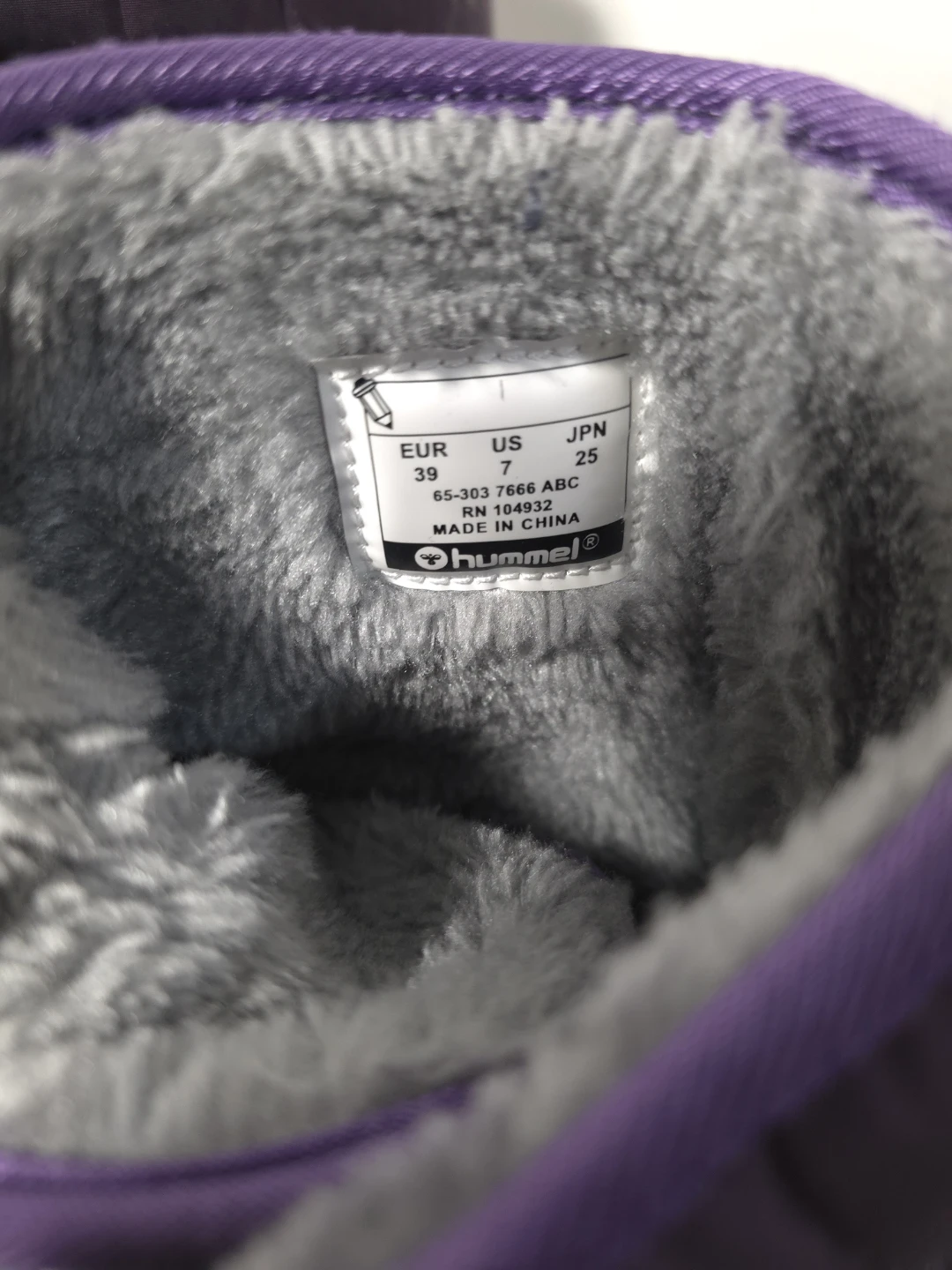 Hummel Purple Snow Boots - Size US 7 - photo 4