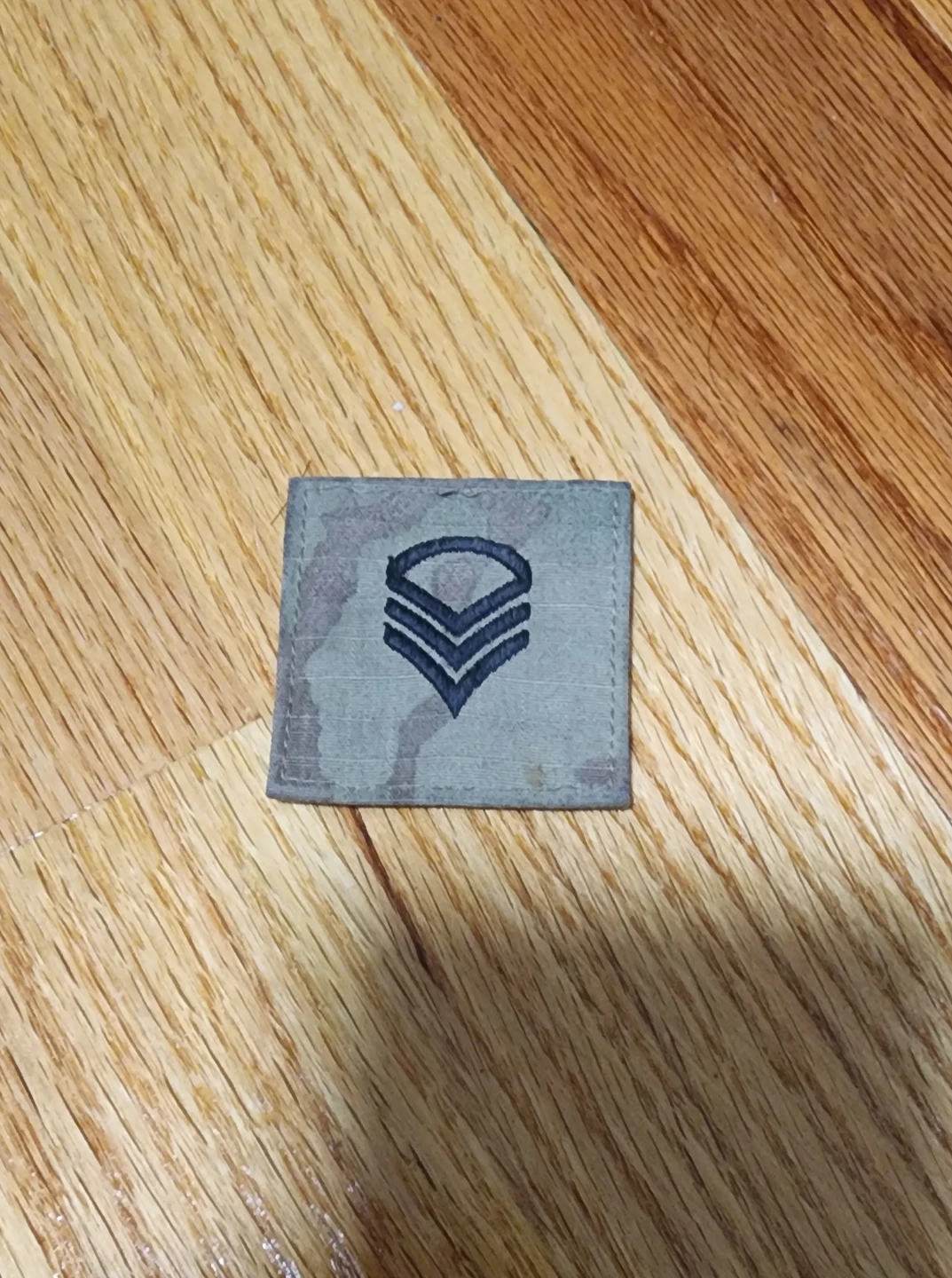 Military Rank Patch 3/4"⚽