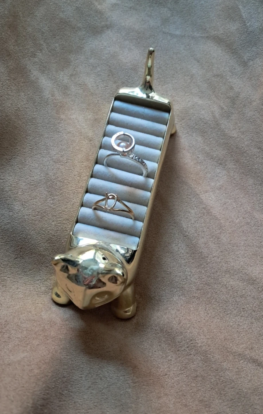 Umbra Brass Cat Ring Holder - photo 3