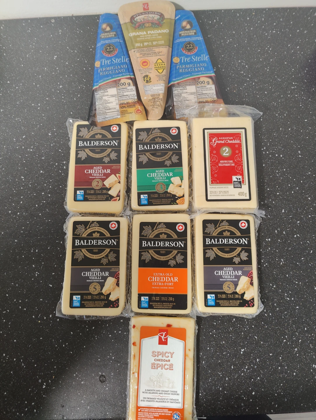 cheeses