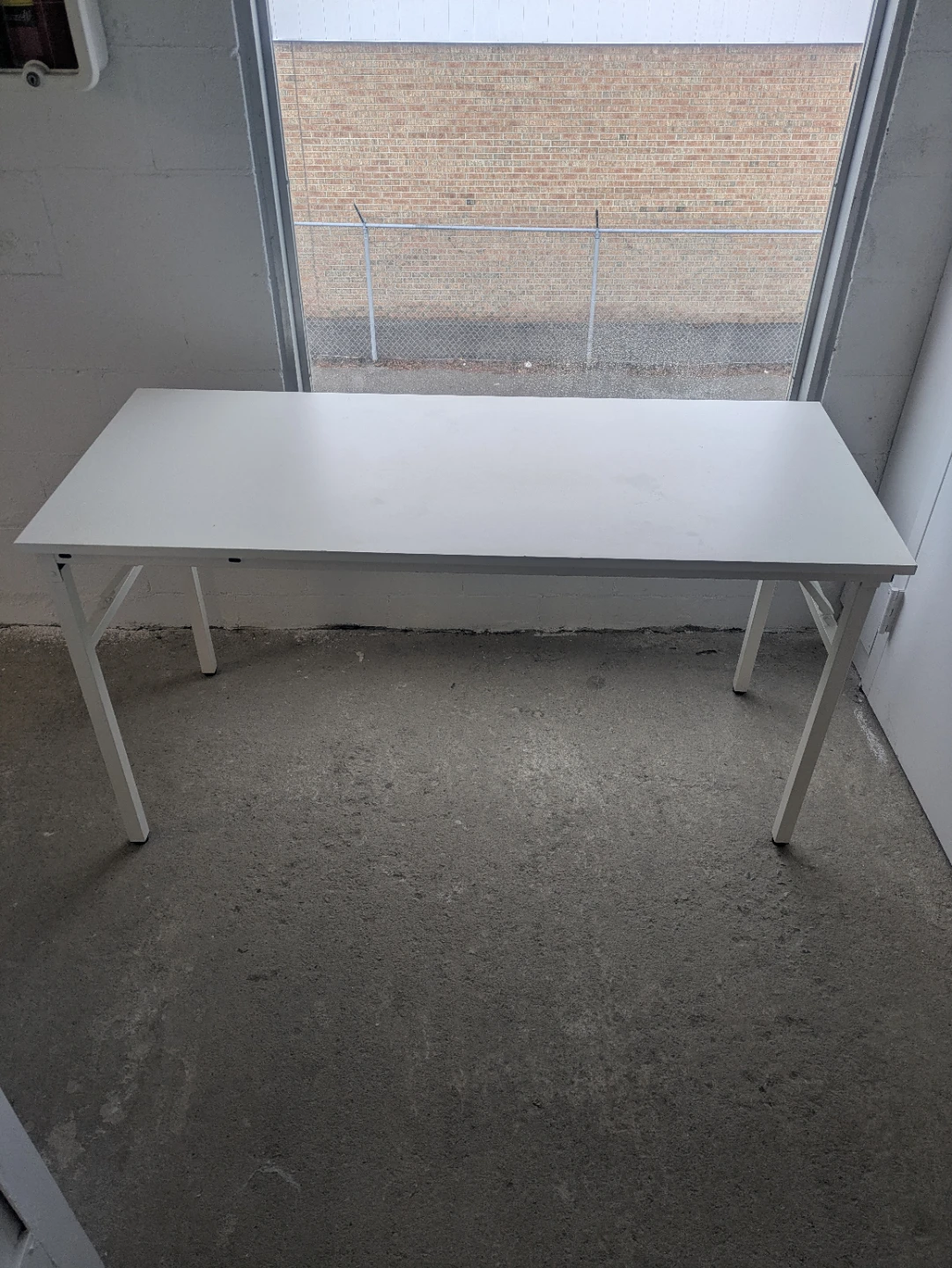 White L-Shaped Desk