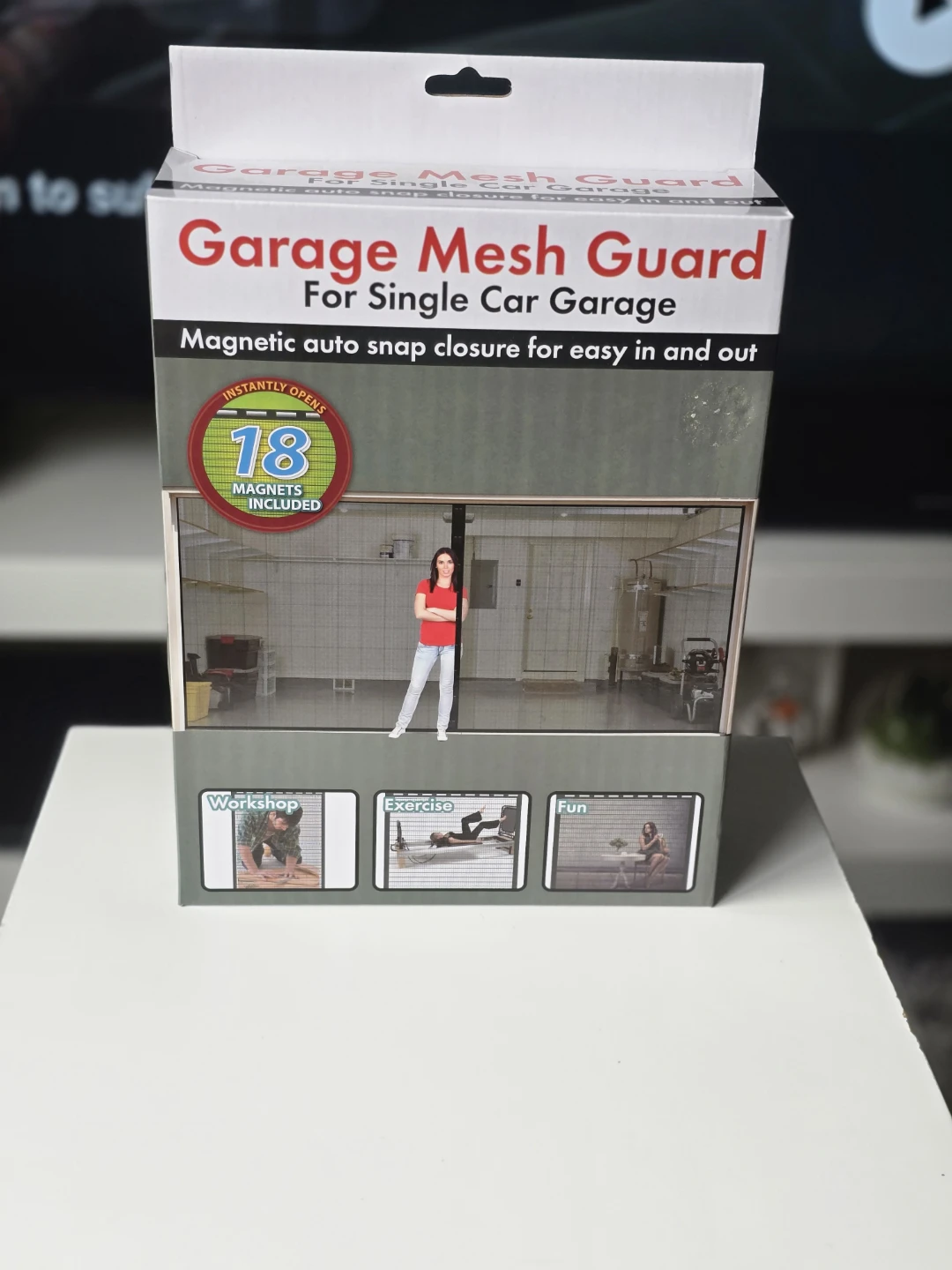 VISCIO Garage Mesh Guard for Single Car garage - photo 2