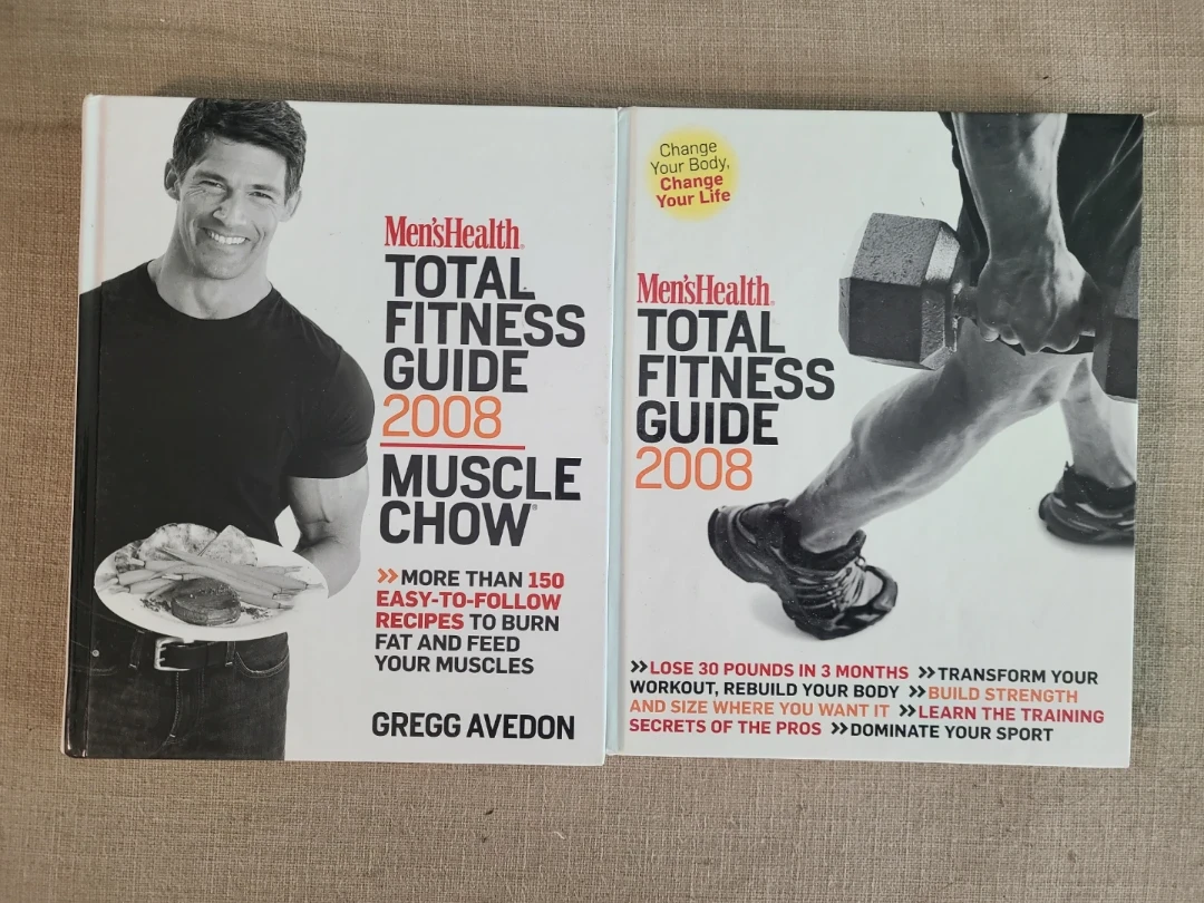Men's Health Total Fitness Guide 2008 Muscle Chow Book