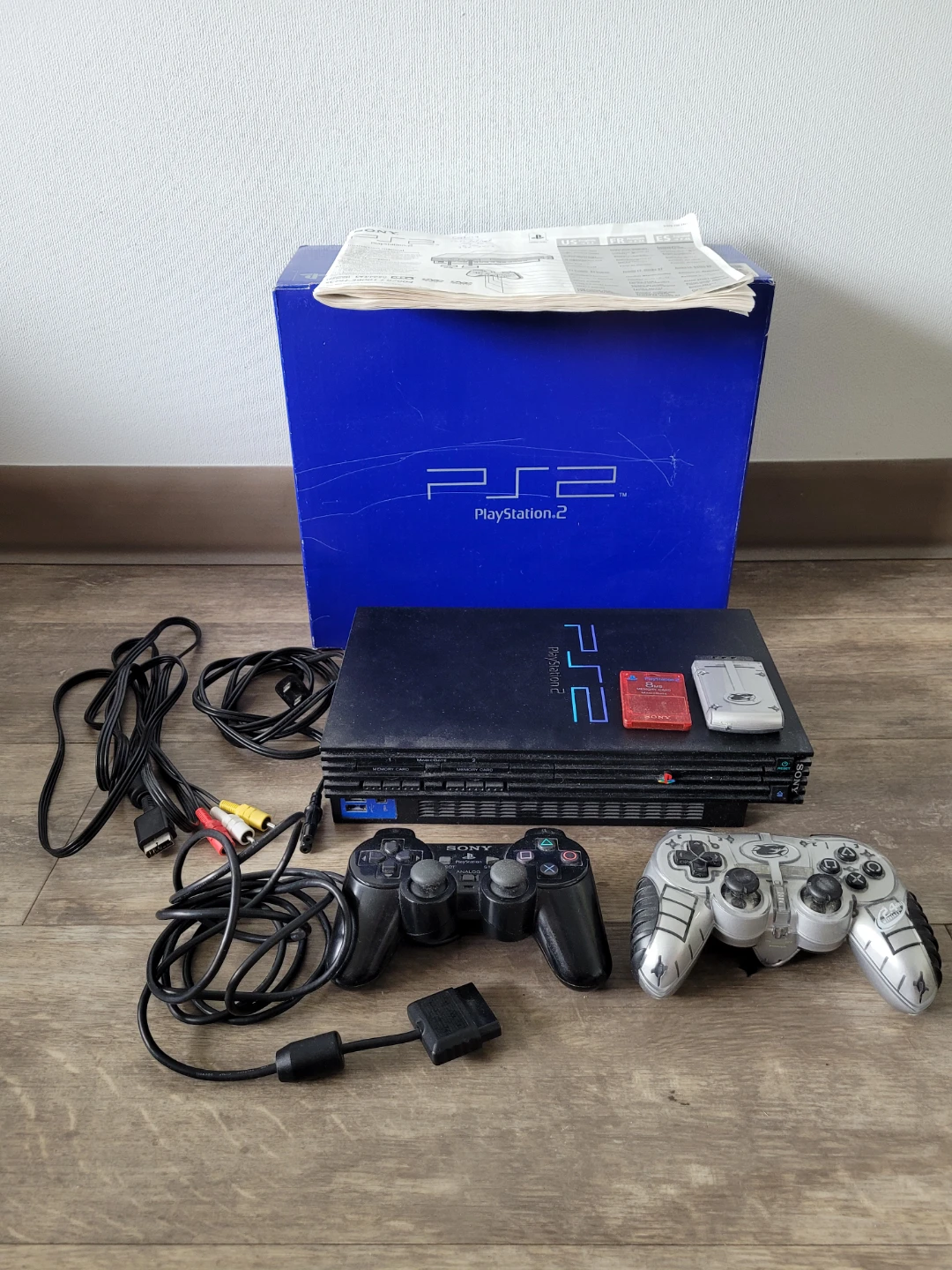 Sony PlayStation 2 Console with Games and Accessories