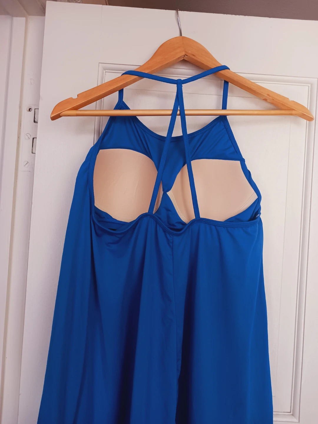 New !!! Blue Athletic Tank Top with Built-in Bra. Size L. - photo 3