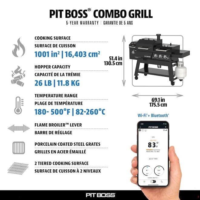 Pit Boss Combo Grill - photo 2