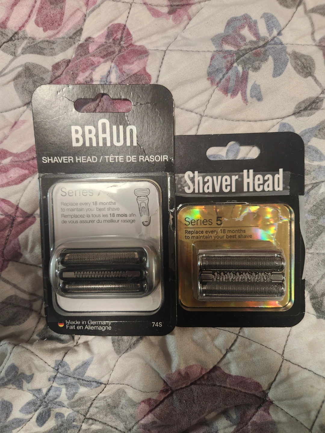 Braun & shaver head both $100 price is firm