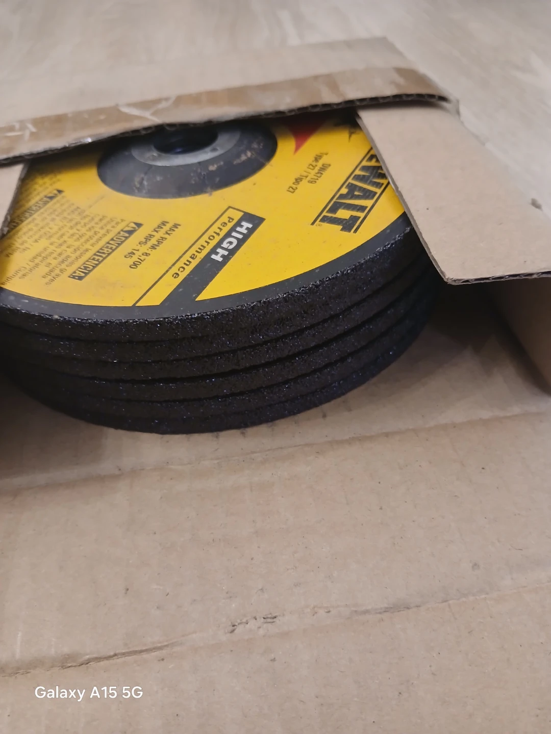 DeWalt DW4719 Metal Grinding Disc 7" x 1/4" x 7/8" - photo 2
