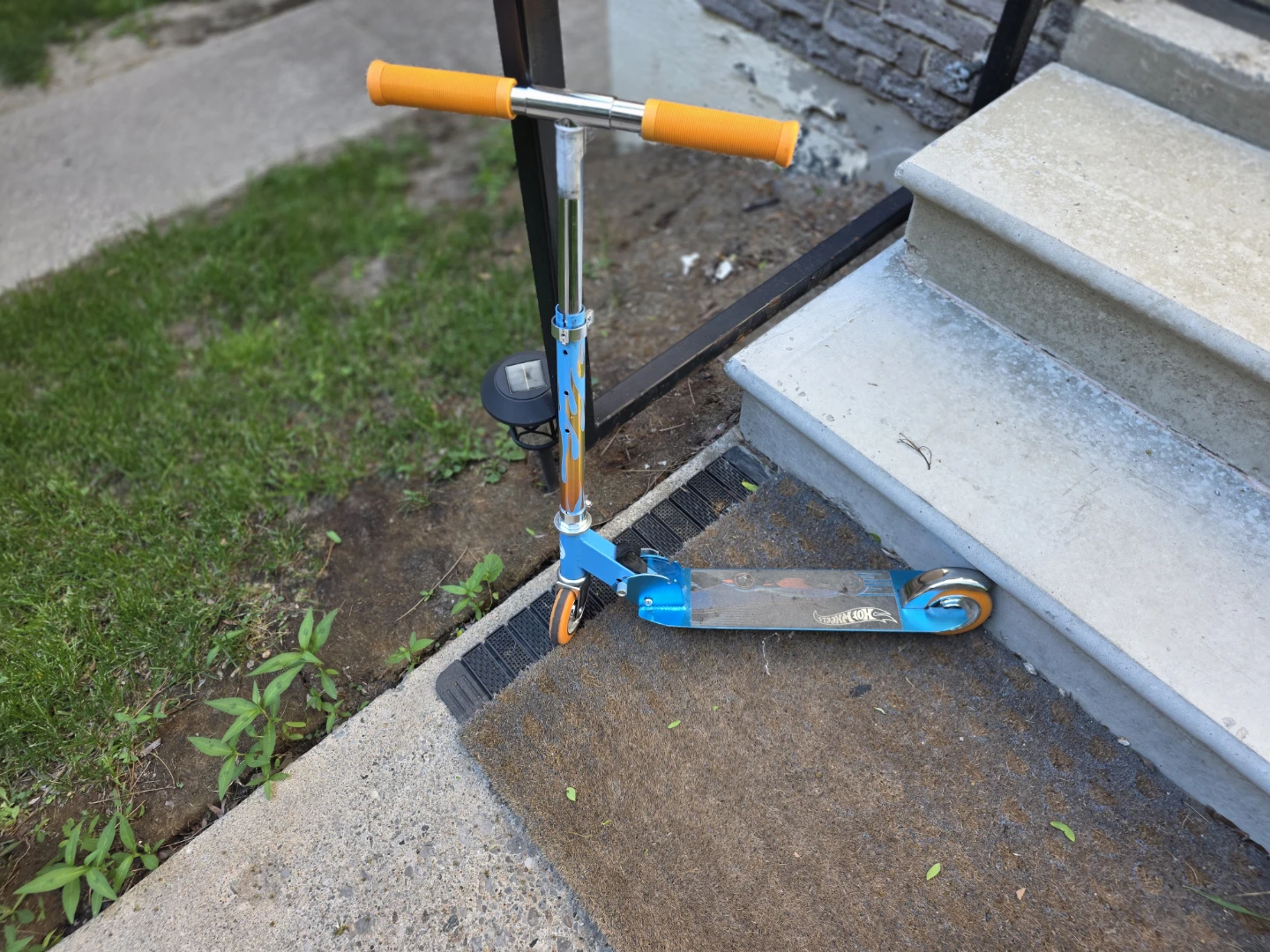 Blue and Orange Kids Scooter - photo 2