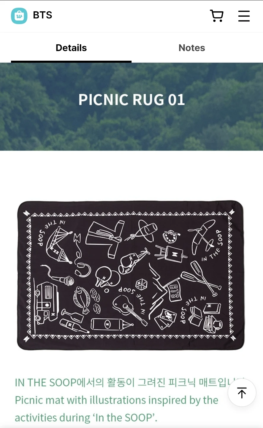 BTS In The Soop Picnic Rug 01 - photo 4