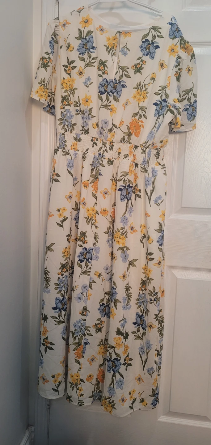 Floral Midi Dress - photo 2