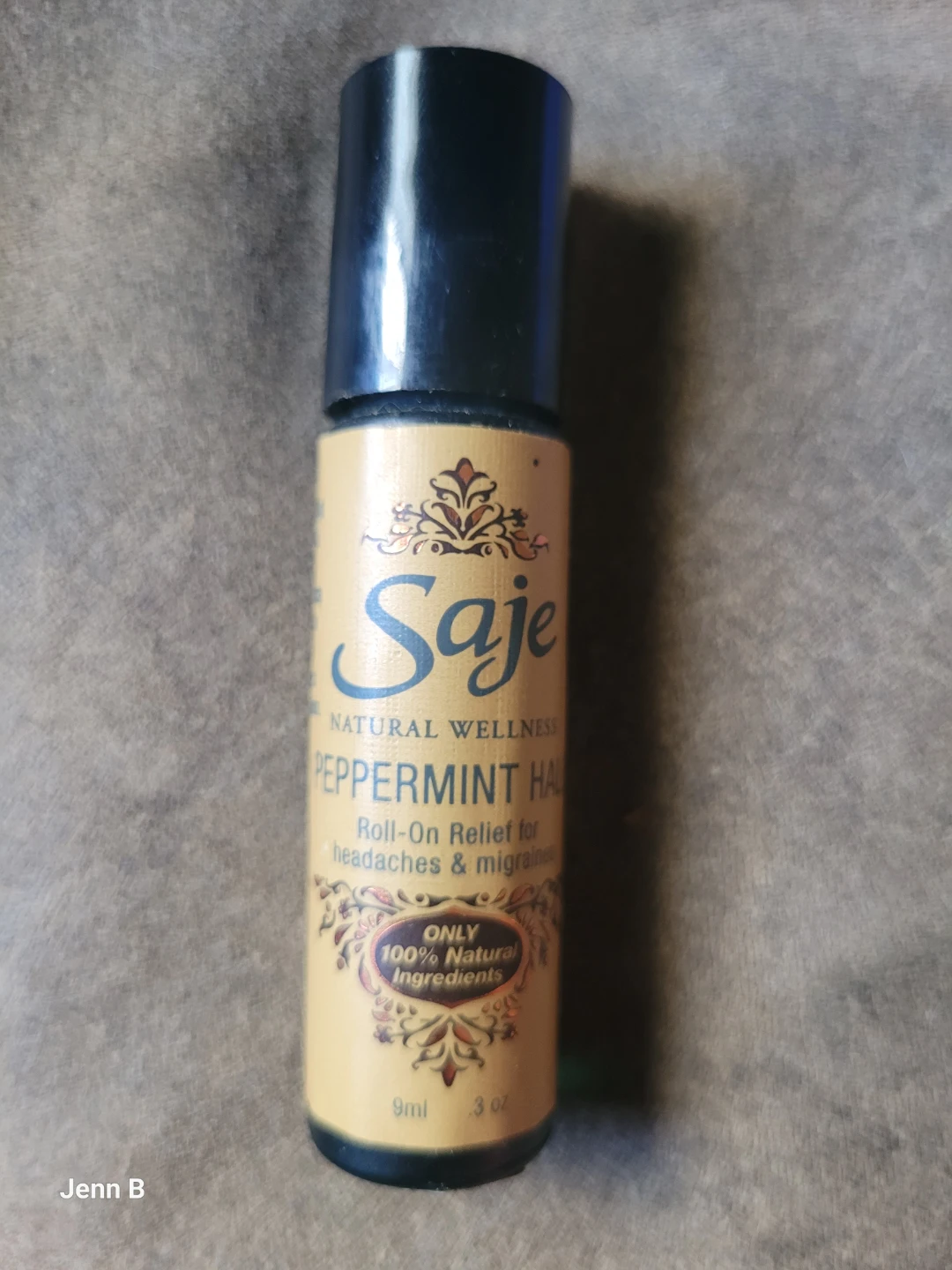 NEW Saje Natural Wellness Peppermint Halo Roll-On Relief 9ml