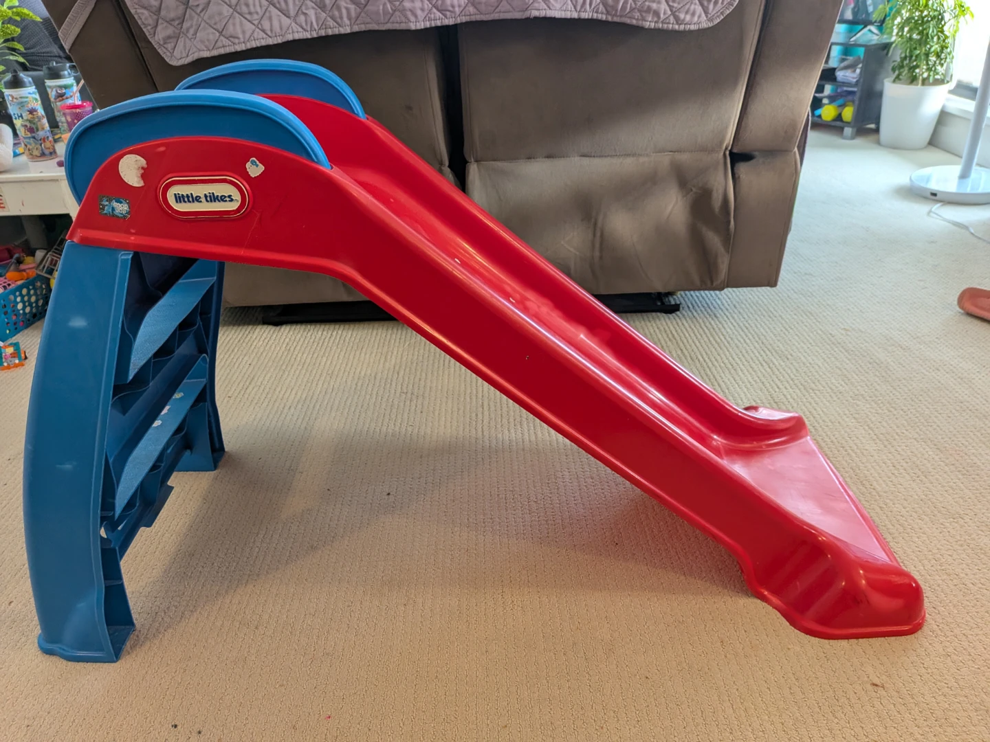 Little Tikes Red and Blue Toddler Slide