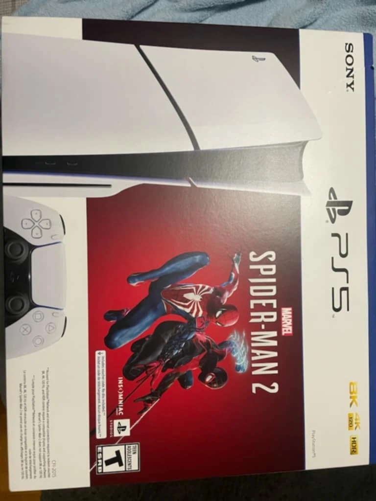 Sony PlayStation 5 Disc Edition Spider-Man 2 Bundle - photo 2