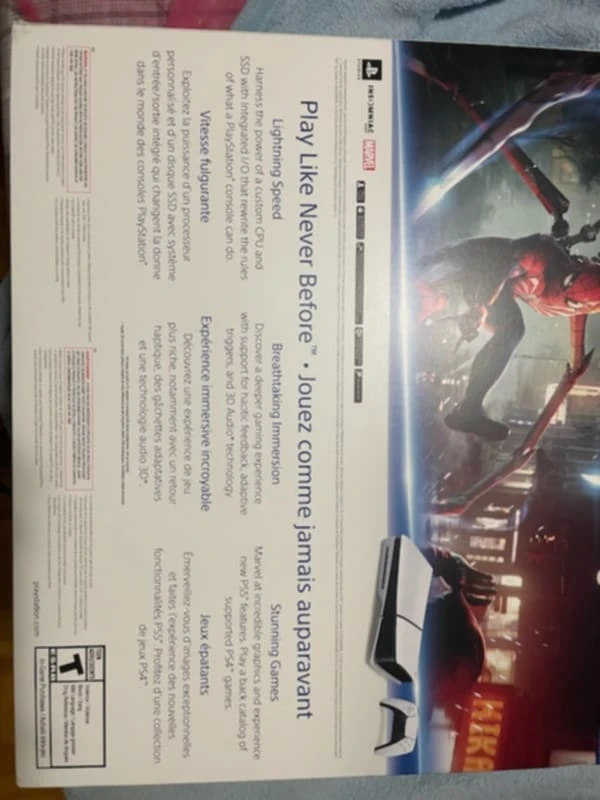 Sony PlayStation 5 Disc Edition Spider-Man 2 Bundle - photo 3
