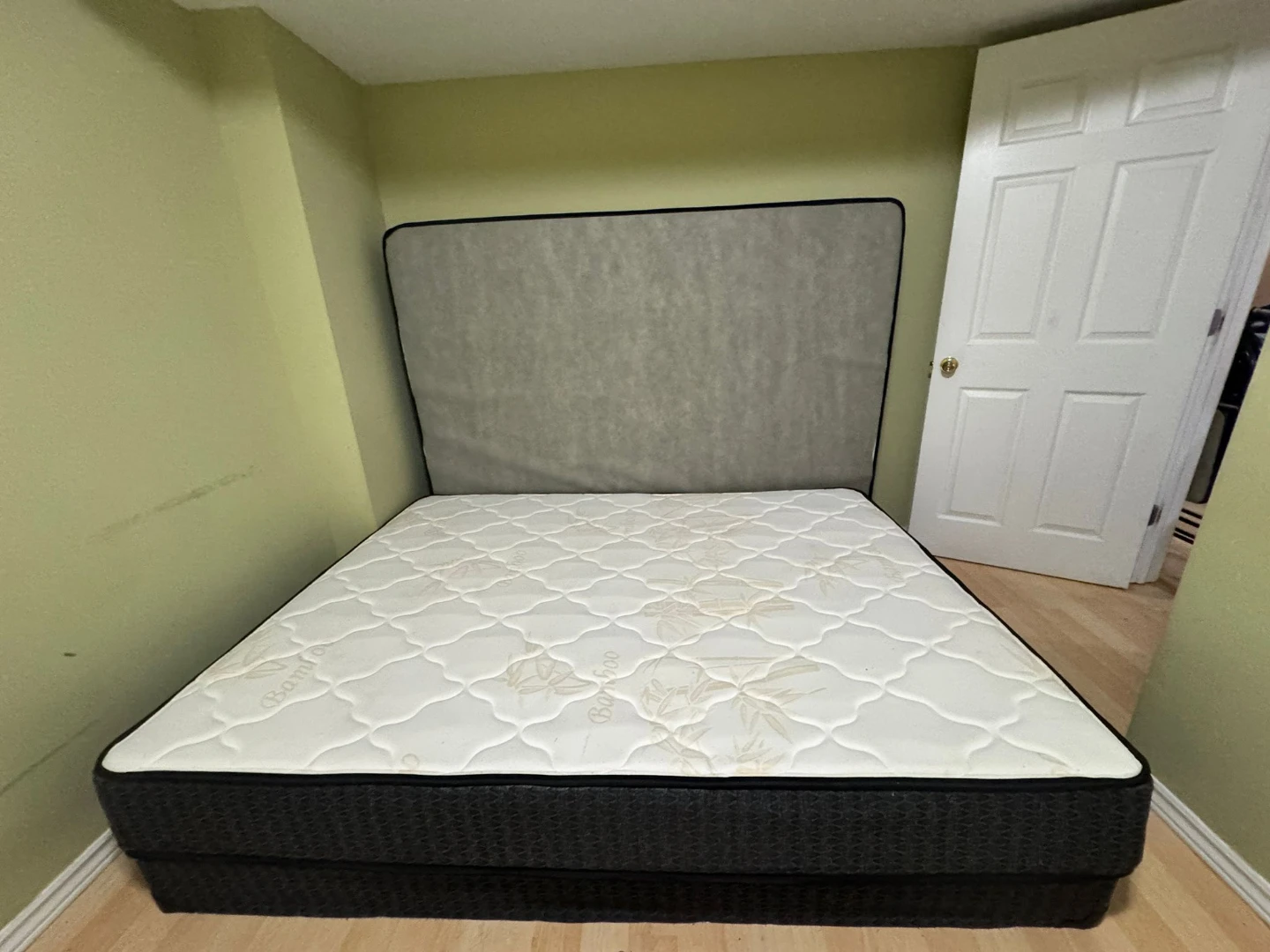 Bamboo Mattress with Headboard