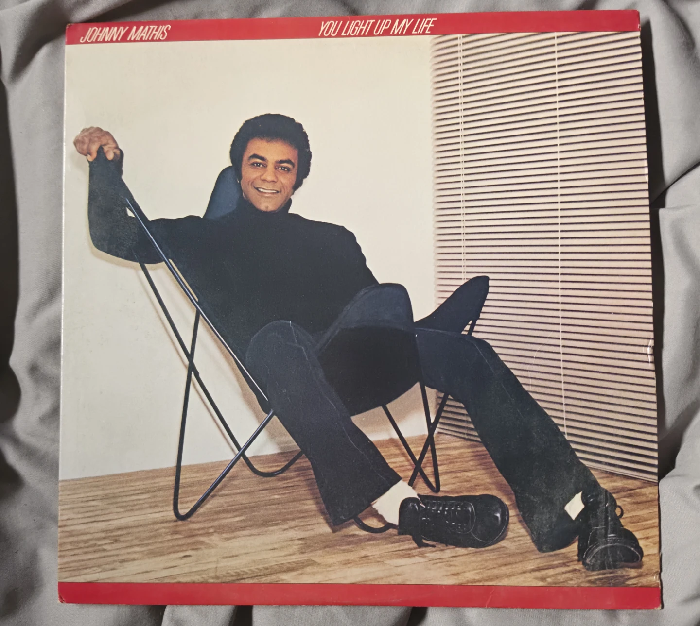 Johnny Mathis You Light Up My Life Vinyl Record