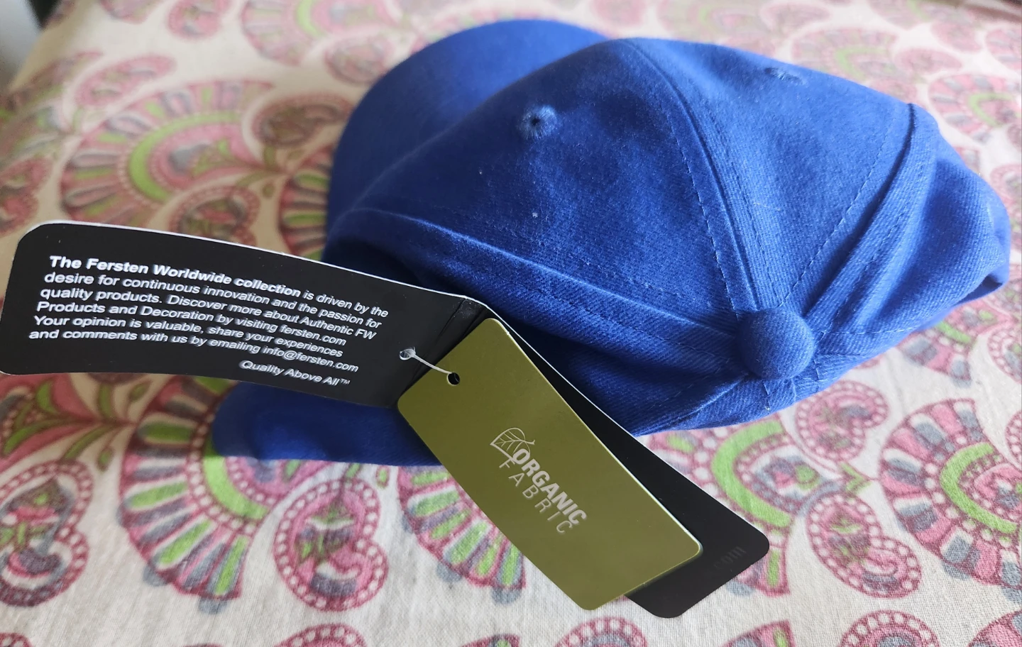 Blue WELCOME Baseball Cap - photo 3