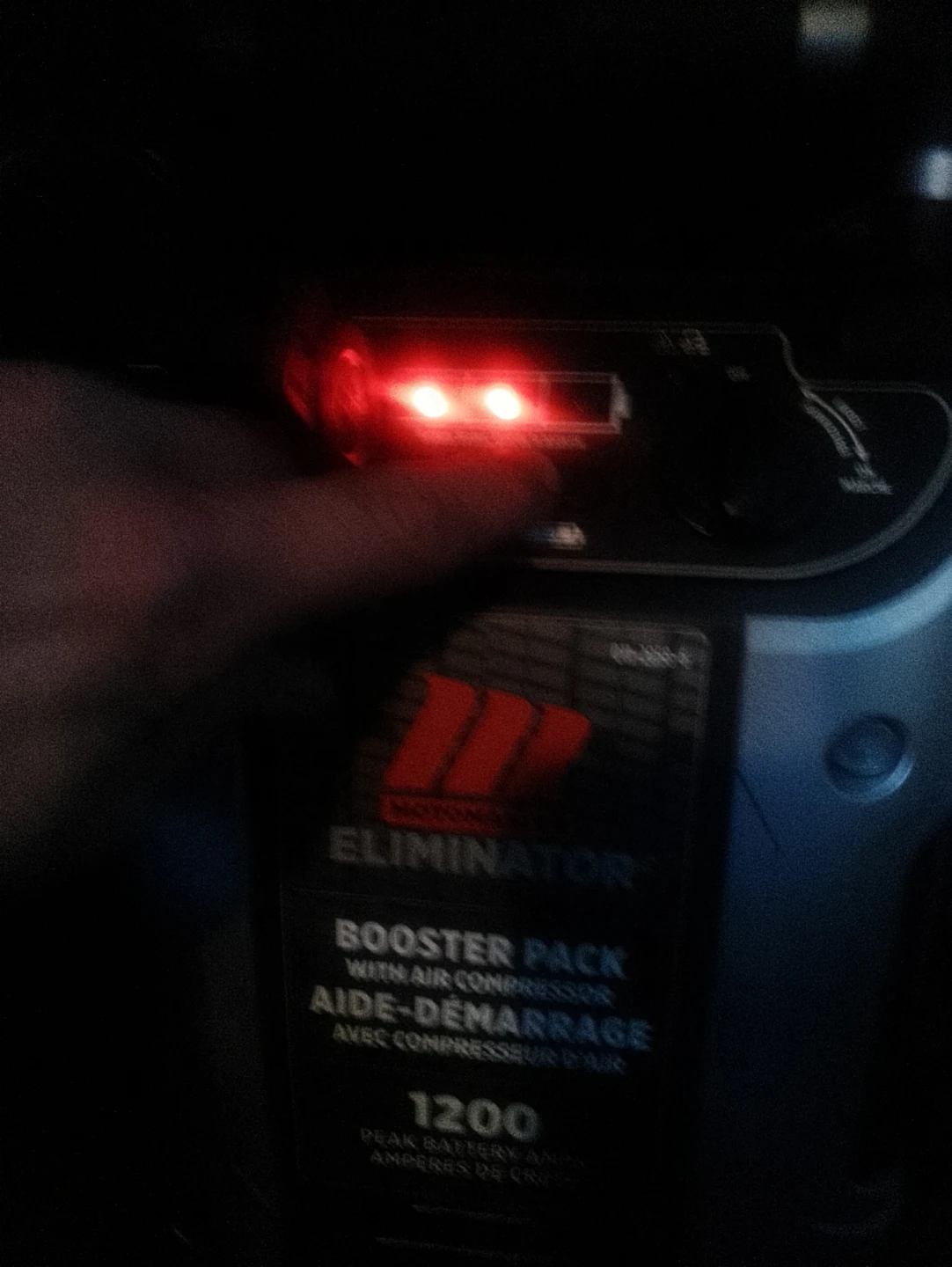 Eliminator Booster Pack with Air Compressor