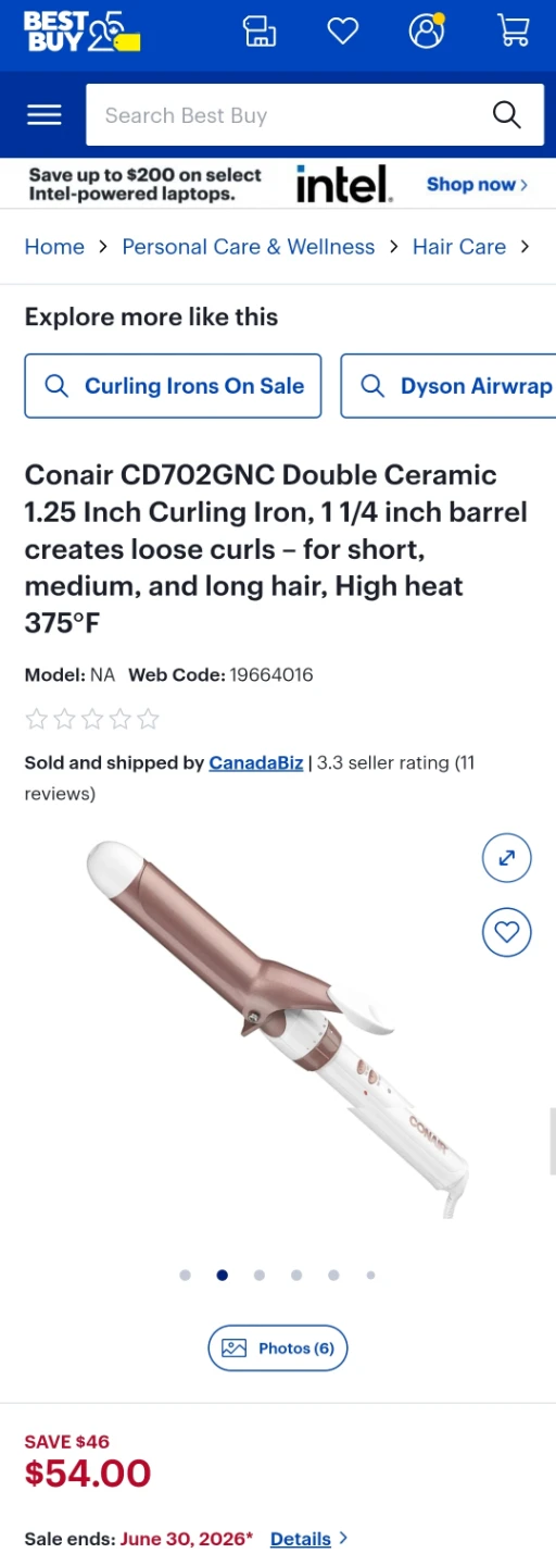 Conair Hair Curler