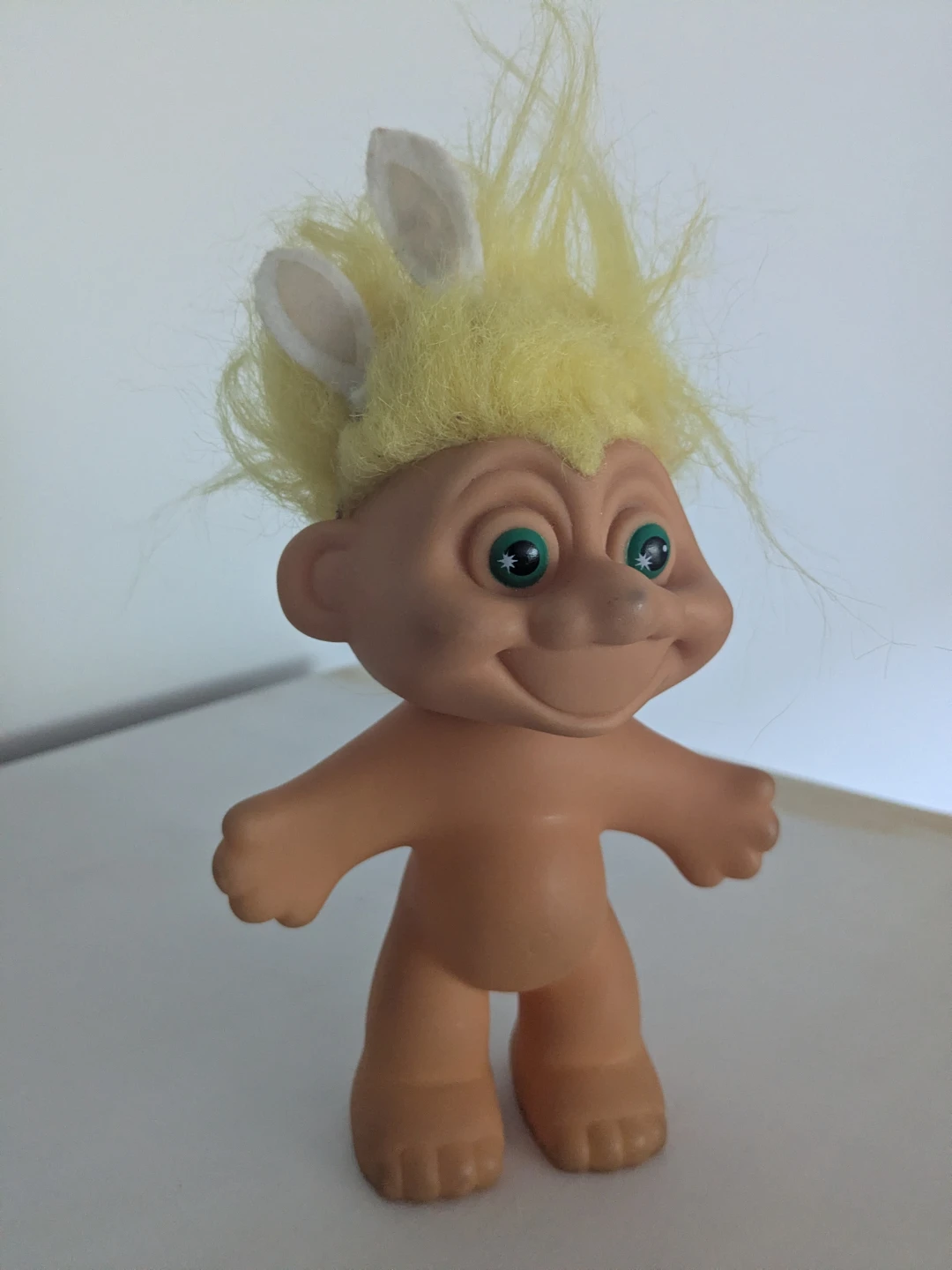 Vintage Troll Doll with Yellow Hair