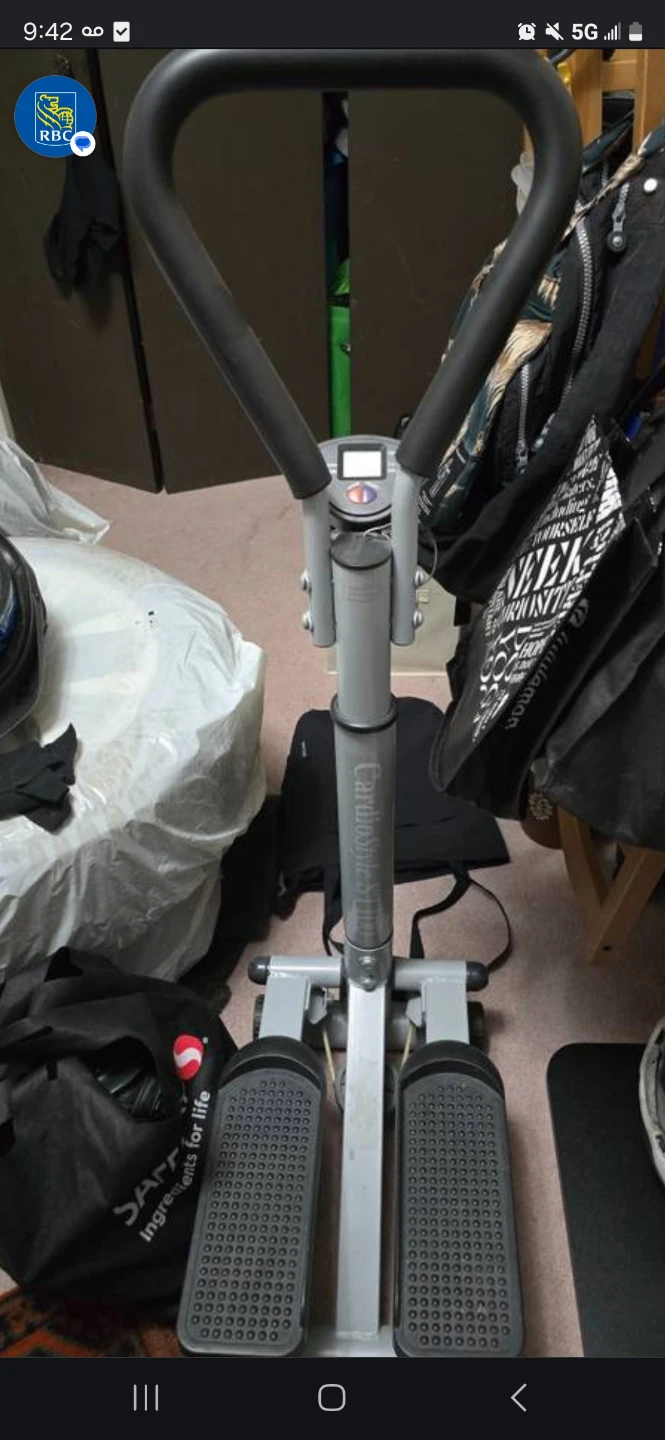 CardioSole Elliptical Stepper