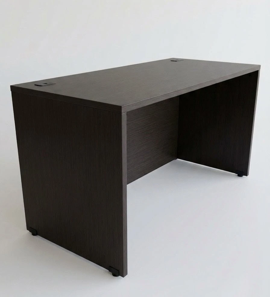 Modern Executive Desk – Dark Espresso Finish (70" x 30") - photo 2