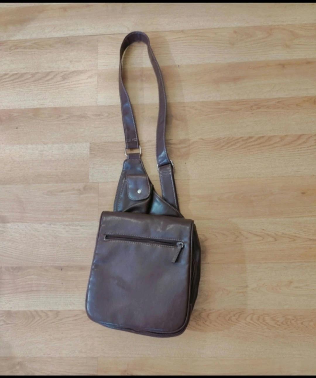Vintage Shoulder Bag  Leather Crossbody  Purse - photo 3