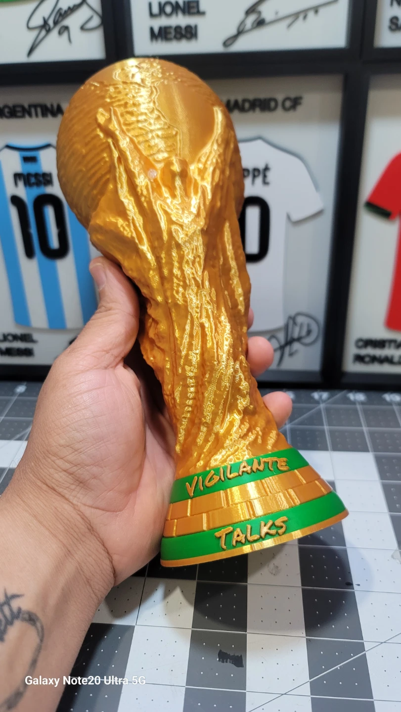 MADE TO ORDER...3D Print FIFA World Cup Trophy Replica. - photo 5