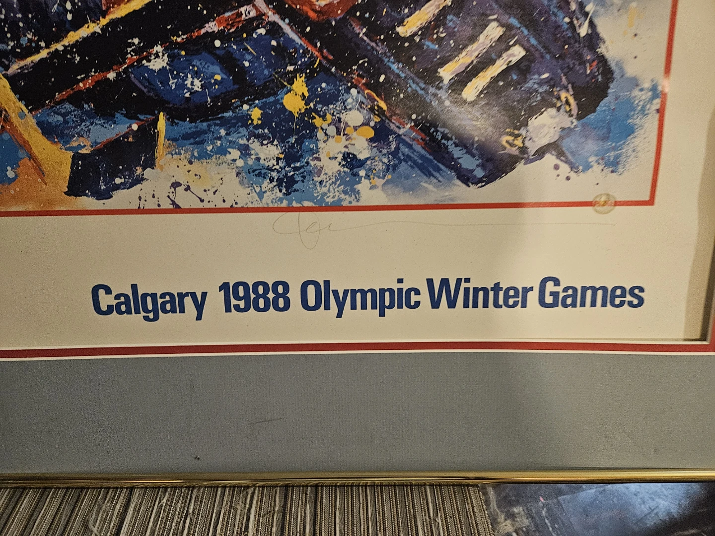 Calgary 1988 Olympic Winter Games Hockey Art Print by Wesman - photo 4
