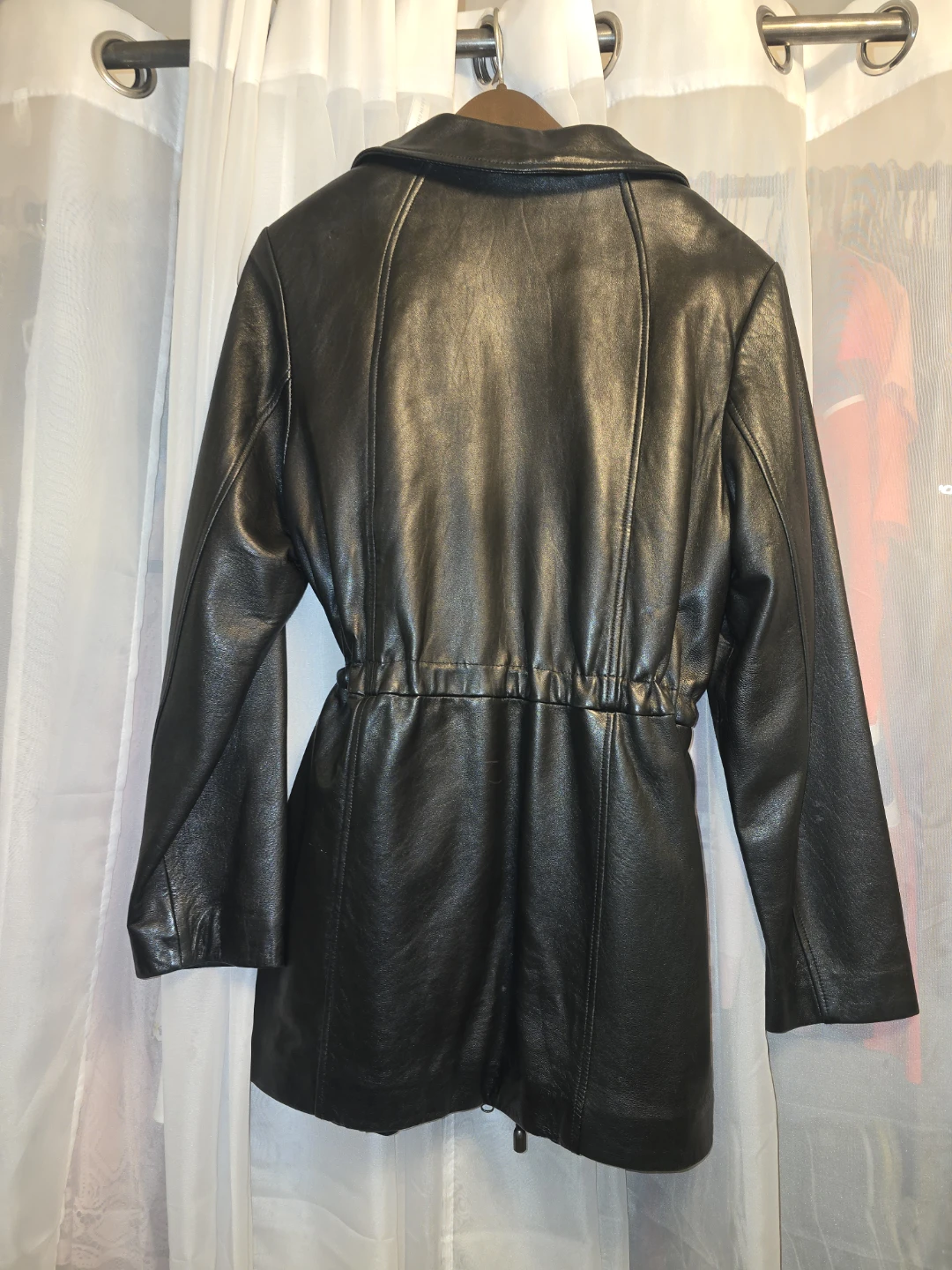 Danier Leather ladies XS genuine leather dress jacket. - photo 4