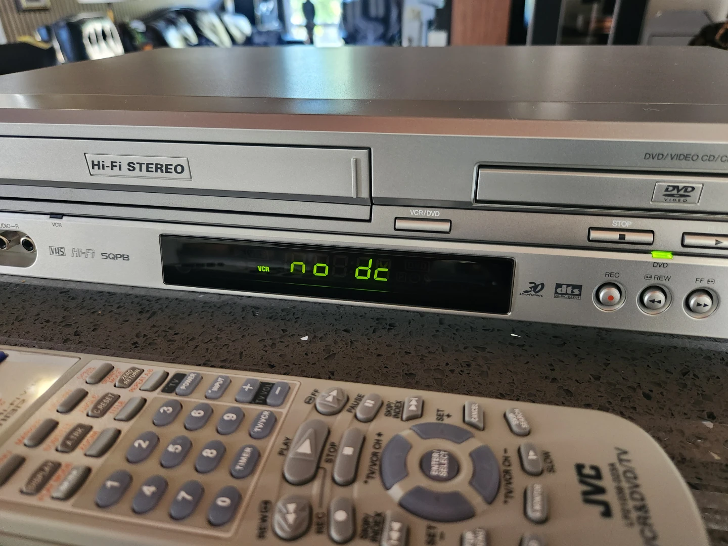 JVC - VCR/DVD/CD Player Combo - photo 3