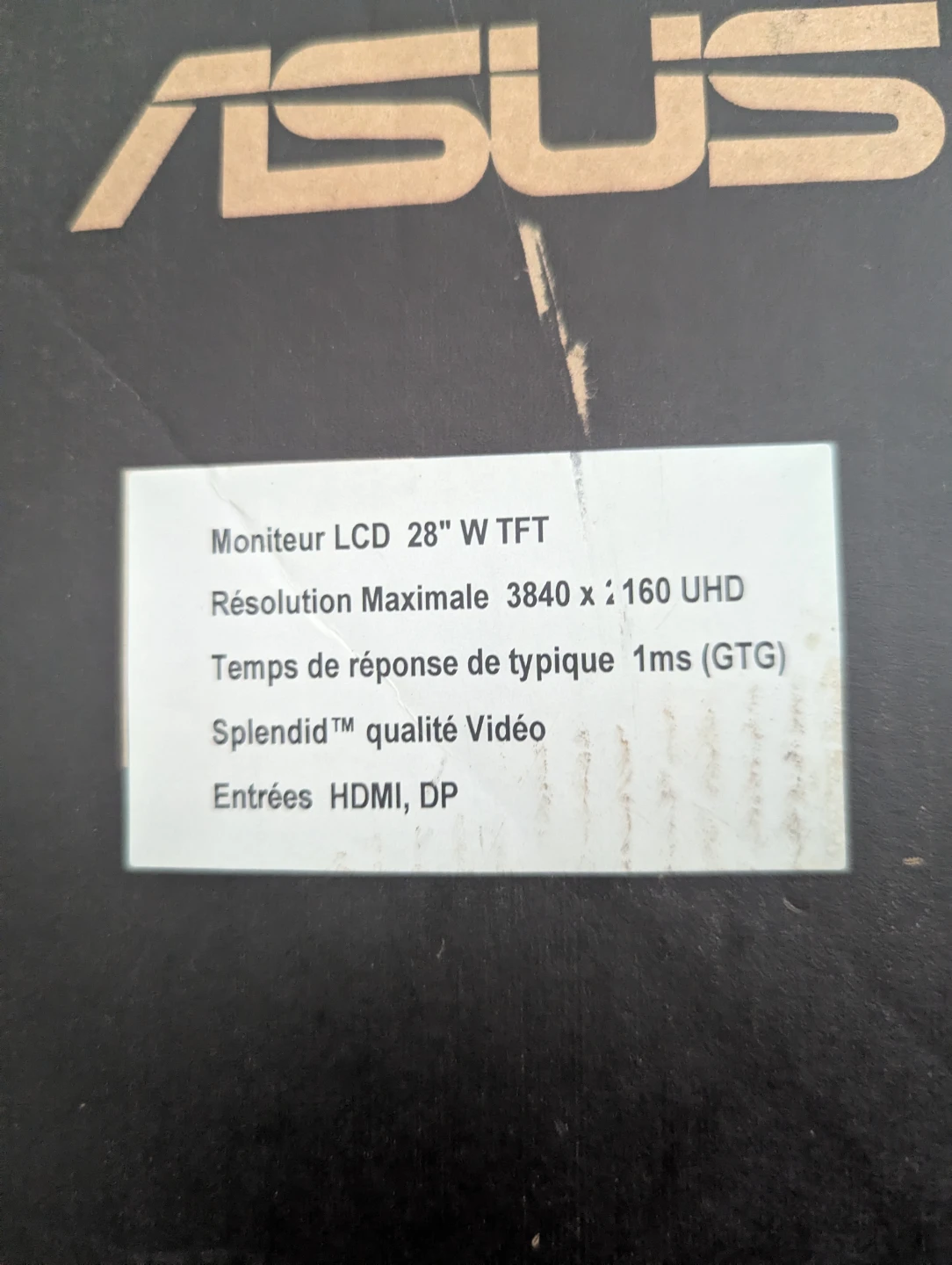 ASUS VP28U LCD Monitor - photo 5