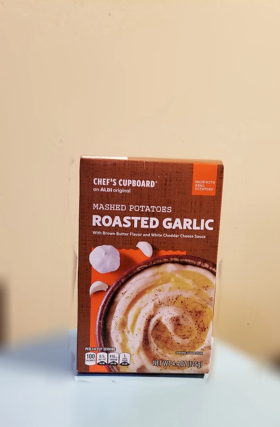 NEW Chef's Cupboard Roasted Garlic Mashed Potatoes 4.4 oz⚽