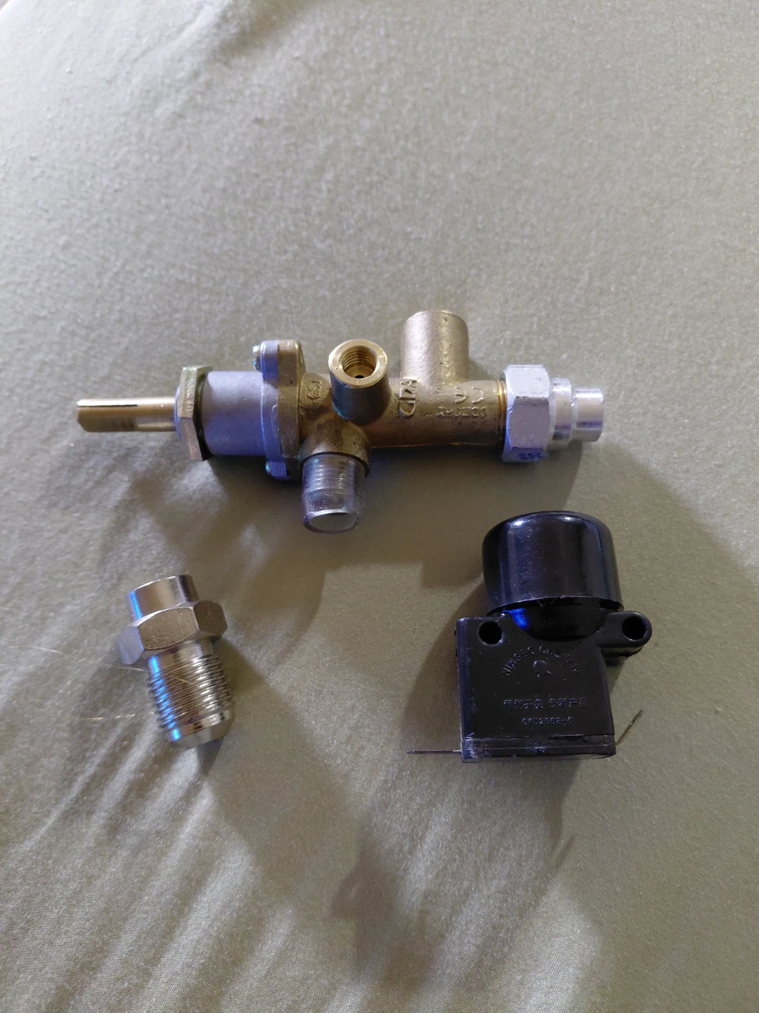 Propane Gas Valve Control and Components