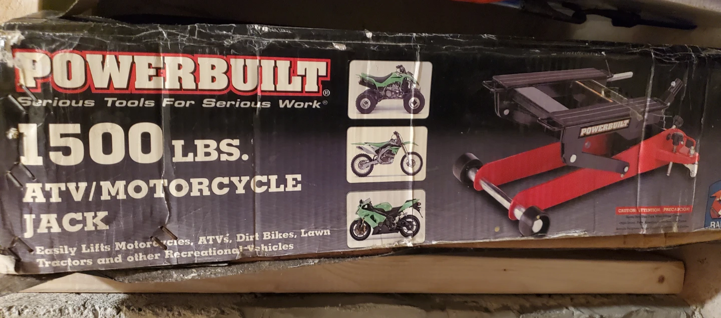 POWERBUILT 1500 LBS. ATV/Motorcycle Jack