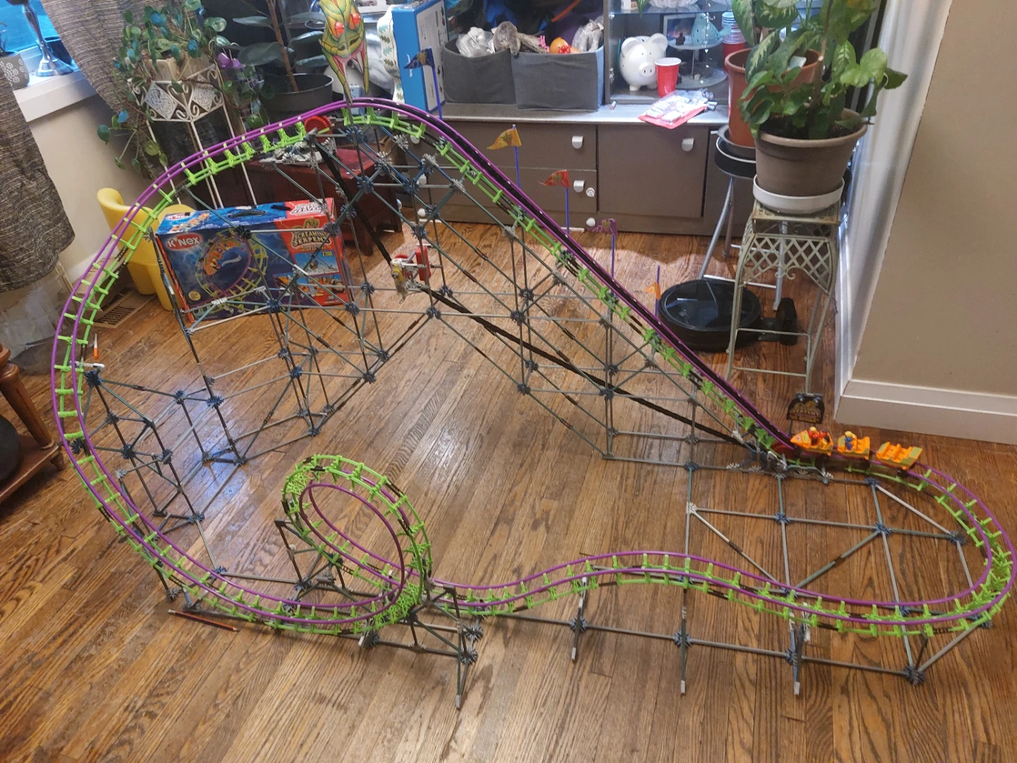 K'NEX Screamin' Serpent Motorized Roller Coaster Building Set