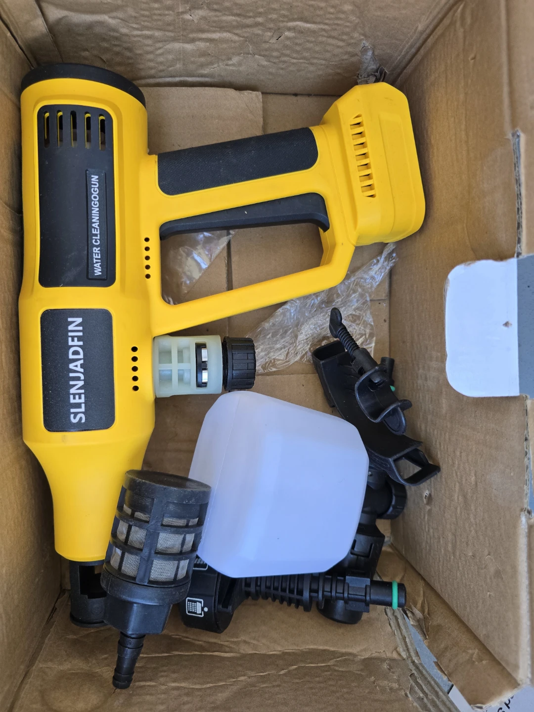 SLENJADFIN Cordless Pressure Water Gun SC14