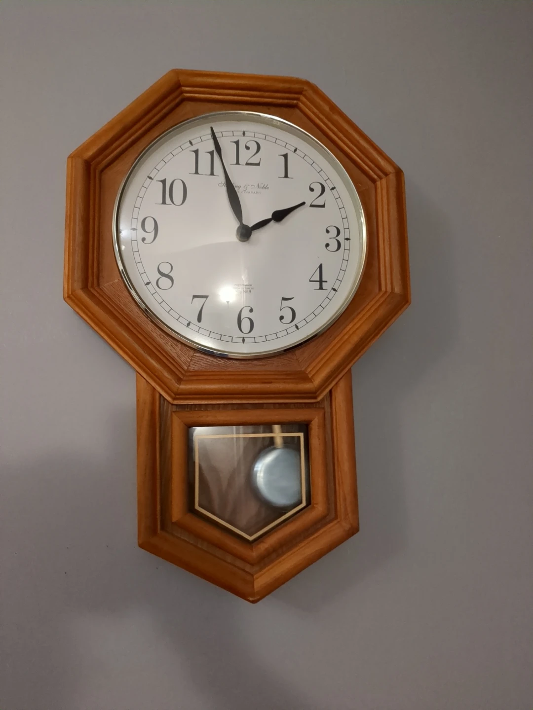 Sterling and Noble Pendulum Clock No.9