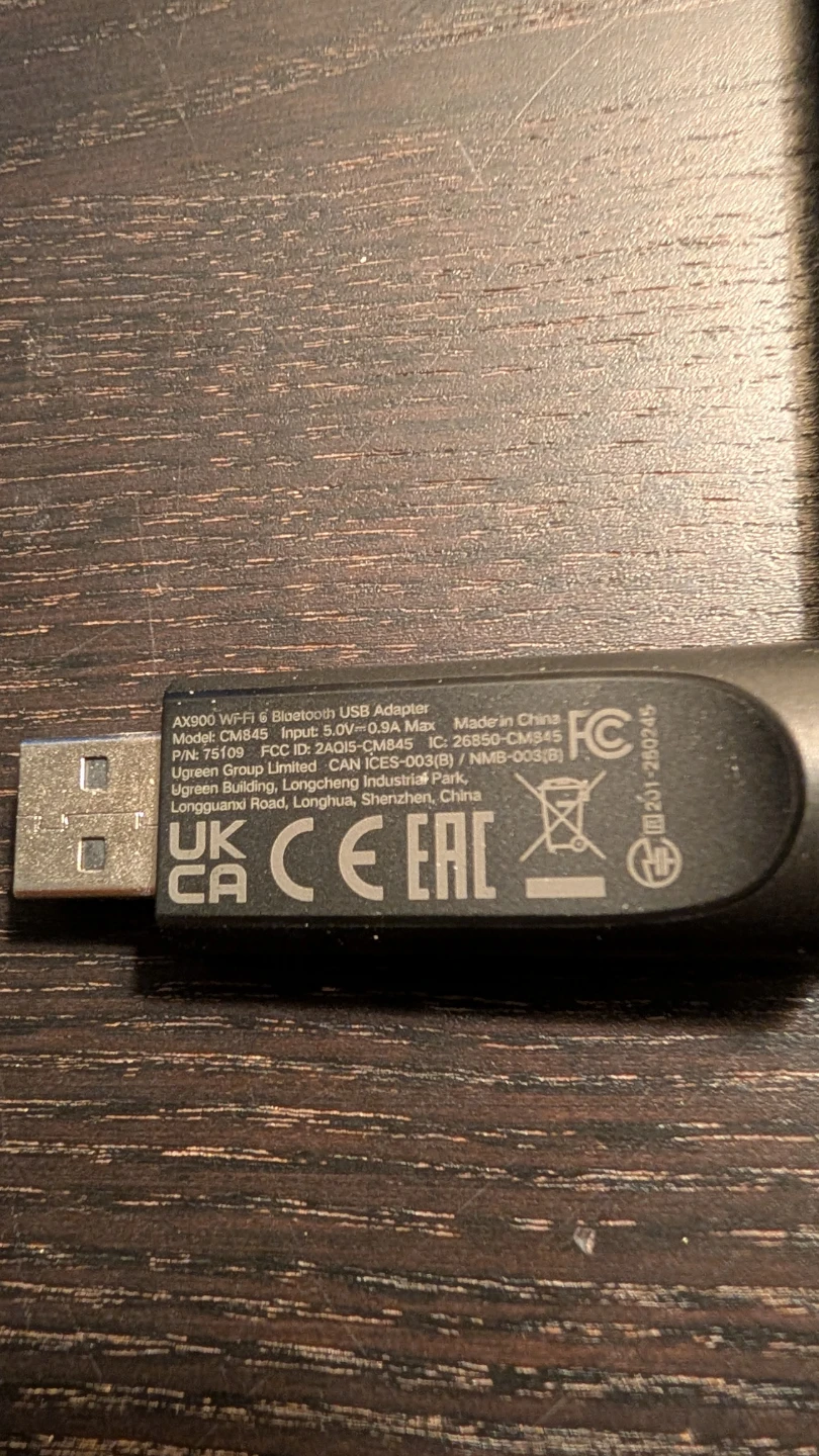 UGREEN AX900 Wi-Fi 6 Bluetooth 5.0 USB Adapter - photo 3