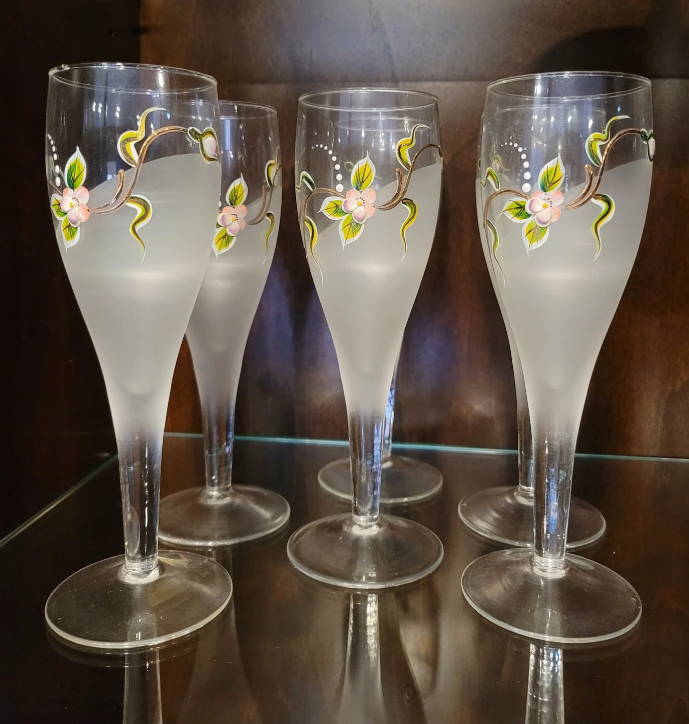 Bohemia crystal Hand-Cut Lead Crystal Flute Glass