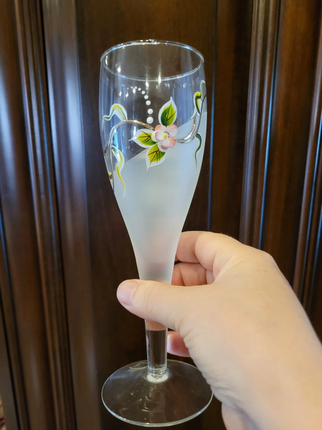 Bohemia crystal Hand-Cut Lead Crystal Flute Glass - photo 2