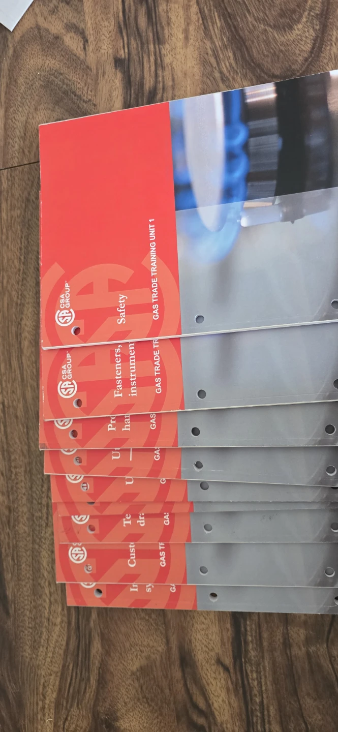 CSA Group Gas Trade Training  Modules 1 -9(G1)