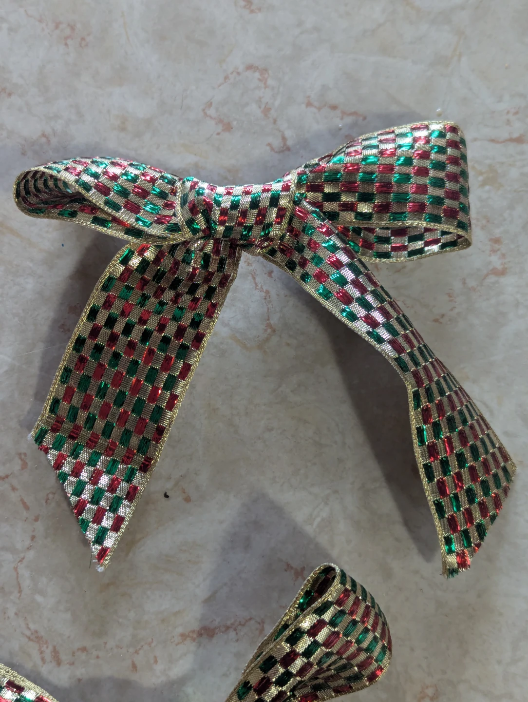 Box of Christmas Bows for Garland 9pc. - photo 4