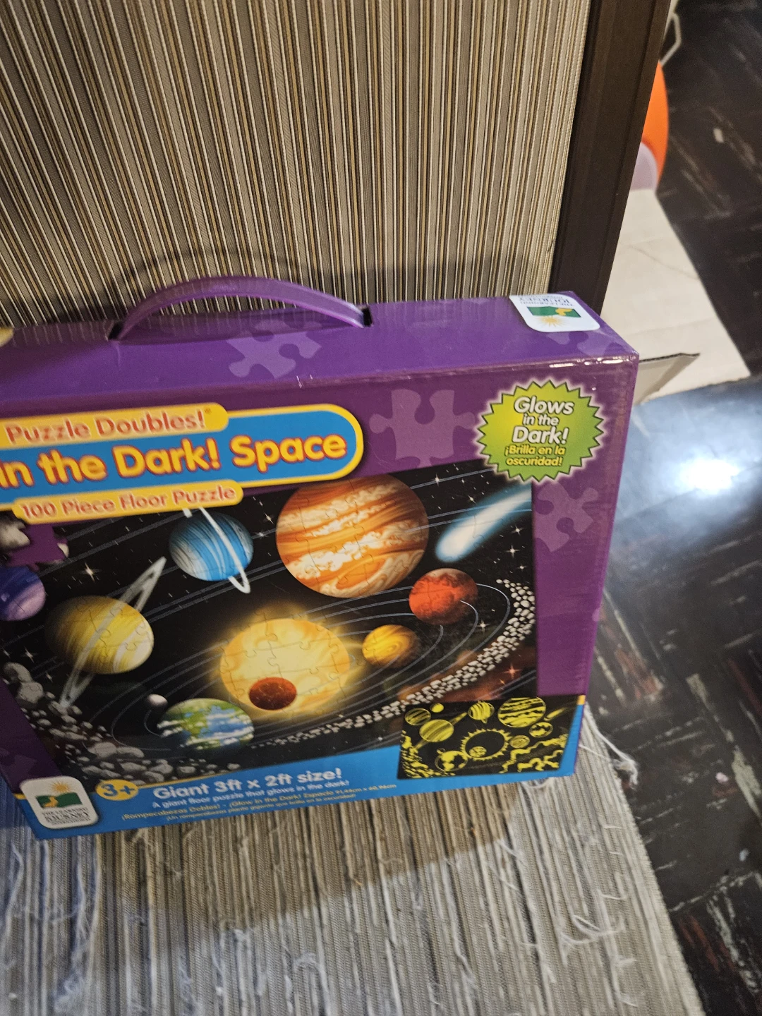 The Learning Journey Glow in the Dark Space Floor Puzzle - photo 4