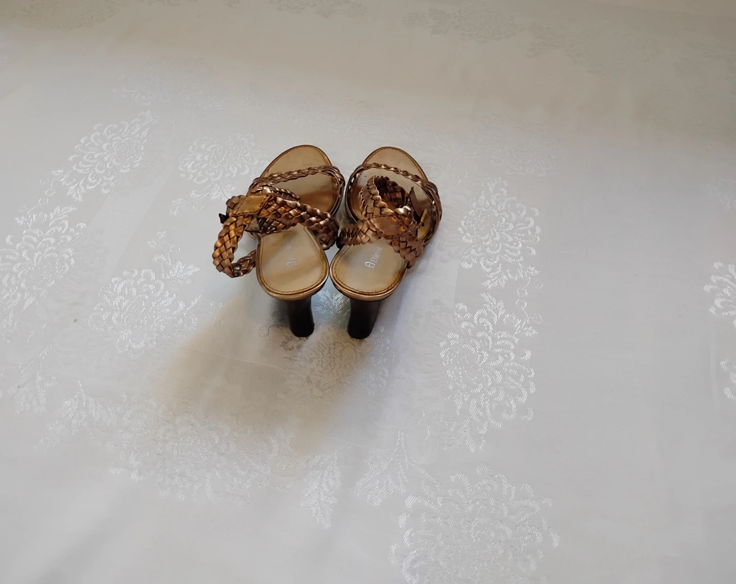 Etienne Aigner Genuine Leather Strap Sandals - photo 5