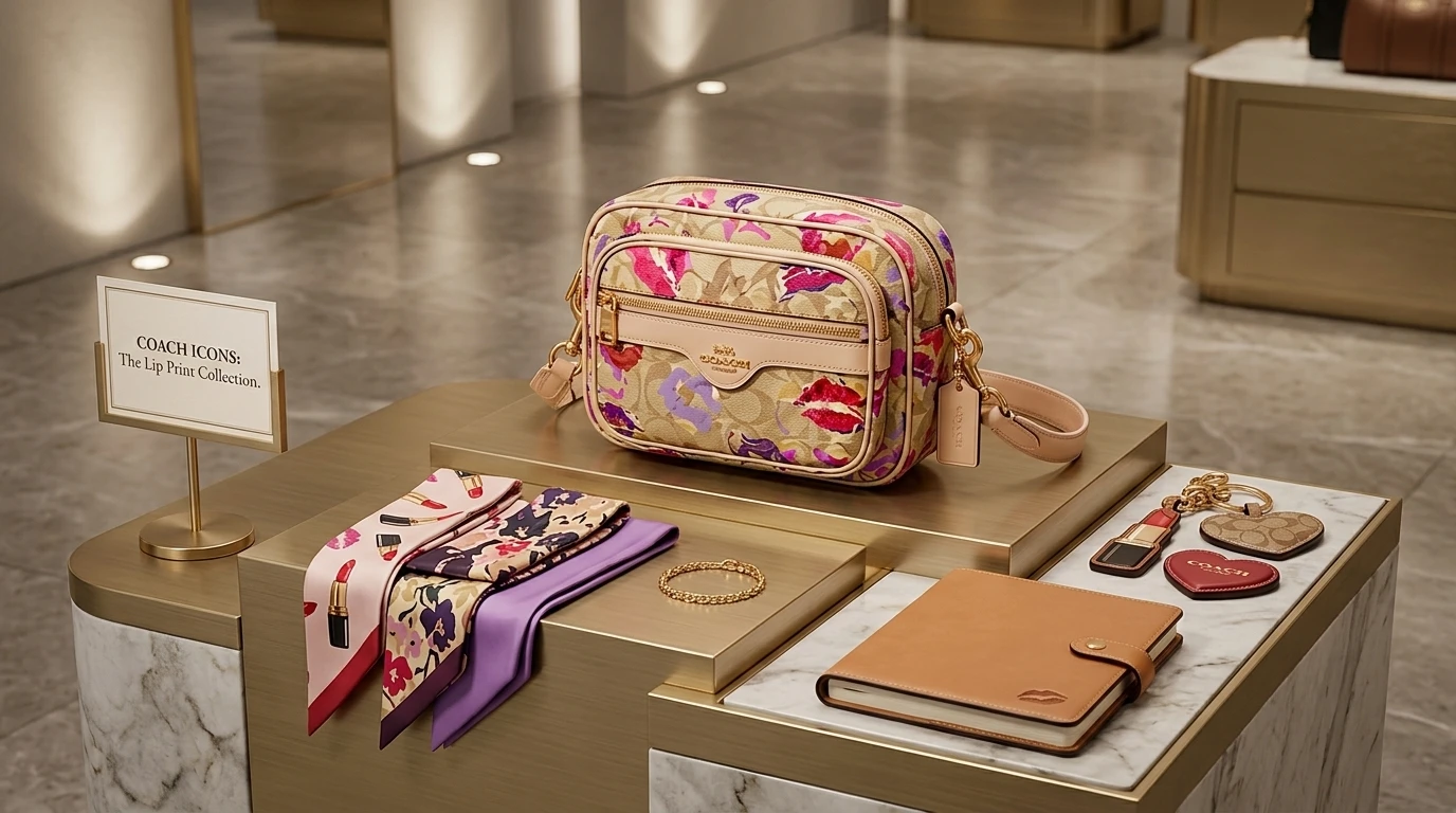 Coach Lip Print Camera Bag - photo 5