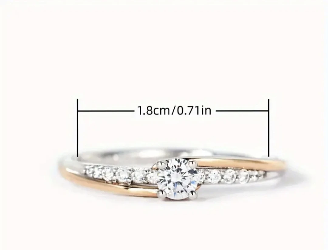 Ring with inscription "To my daughter" size 7 - photo 2