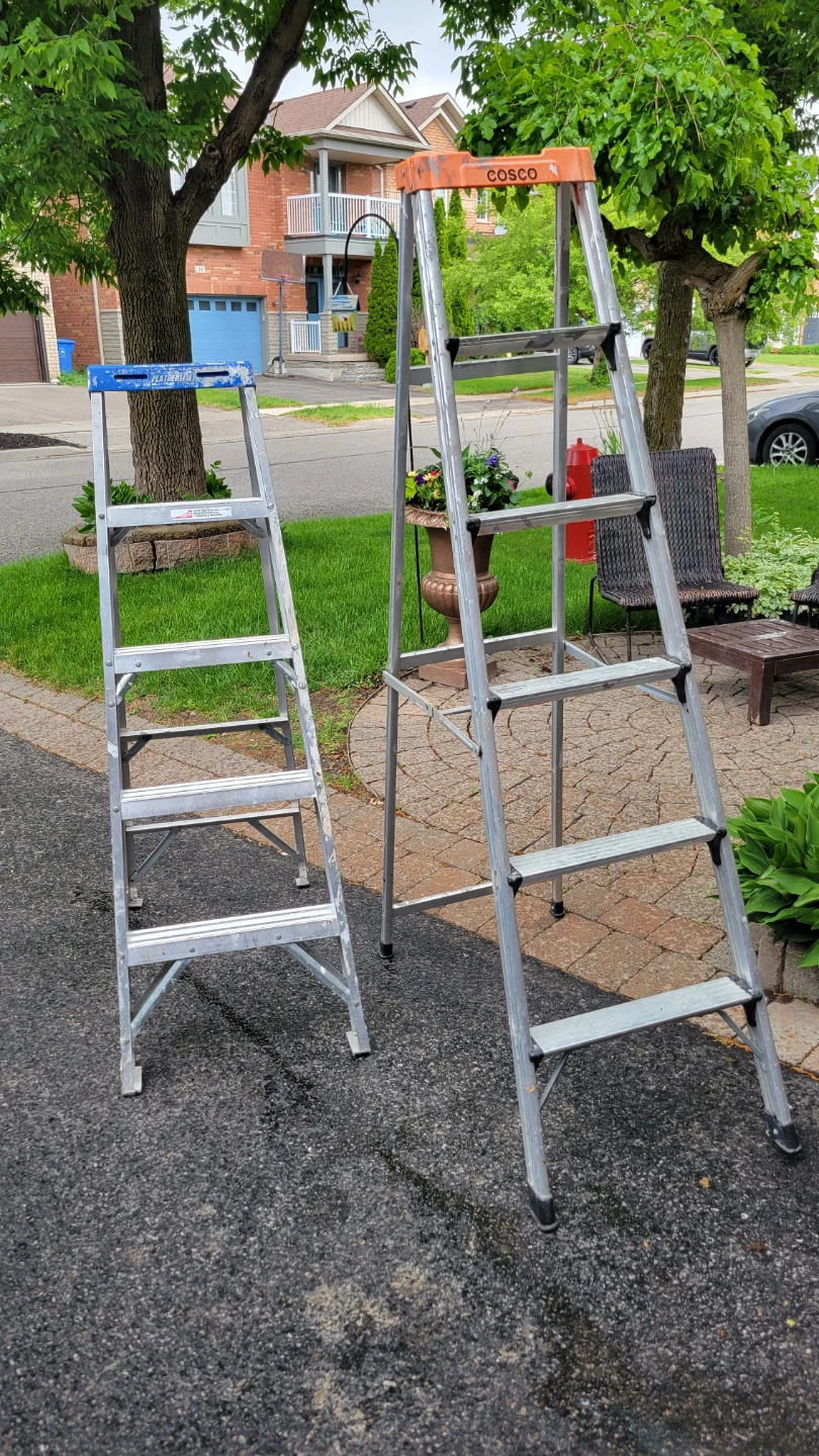 Cosco and Werner Step Ladders